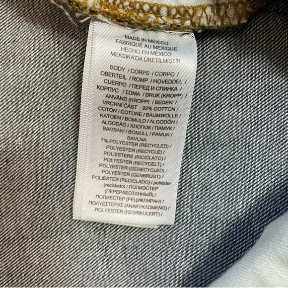 Ralph Lauren Black Label Mid-Rise Straight Ocean Blue Jean Size 4 - Picture 4 of 8